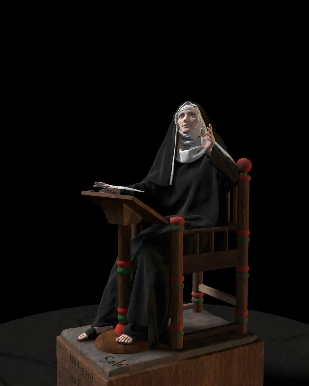 Mujeres en la historia — retratos escultóricos